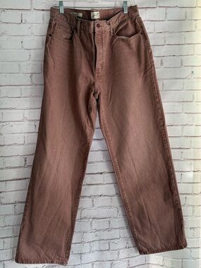 Universal Thread Rose Brown Straight-Leg Jeans